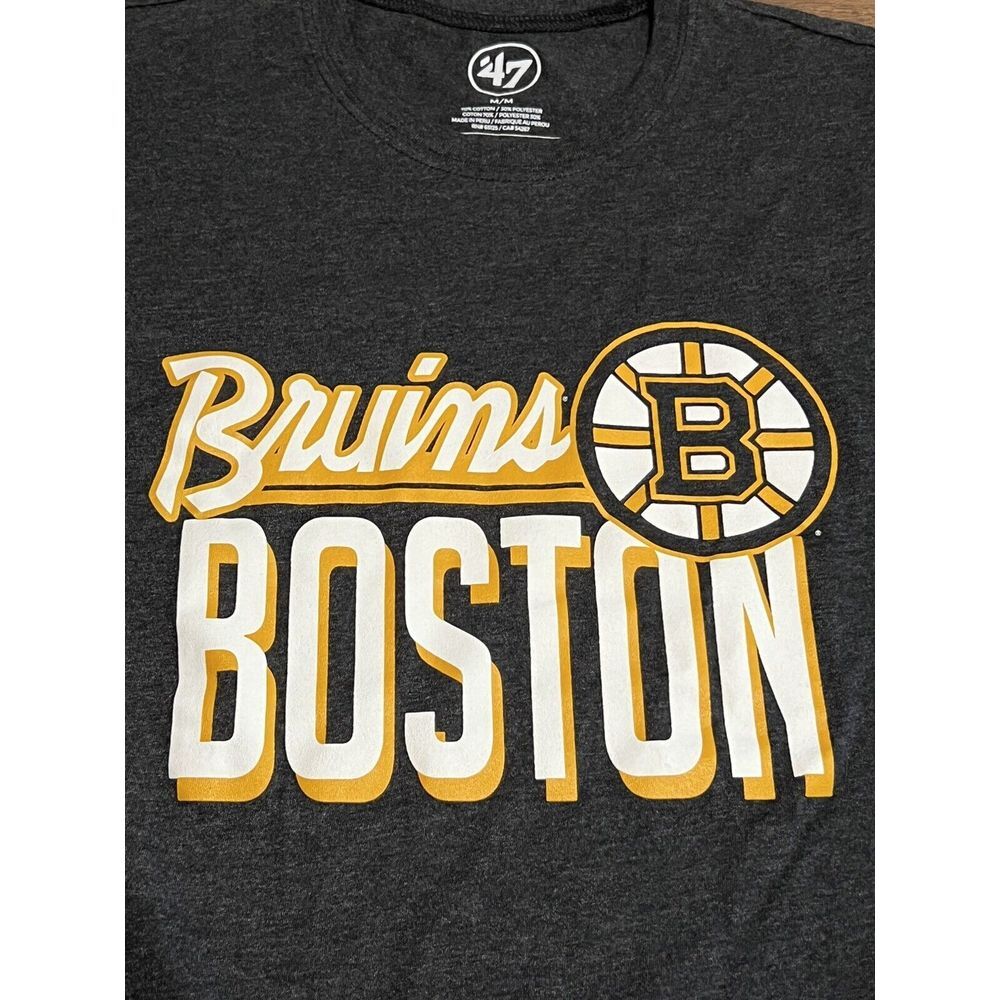 Boston Bruins NHL Hockey 47 Brand T-shirt Medium‎ M